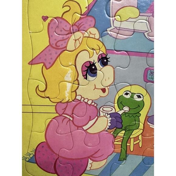 Vintage Jigsaw Puzzle Preschool Kid’s Muppets Pendleton Lot Of 5 1987- 2002 - Picture 12 of 15